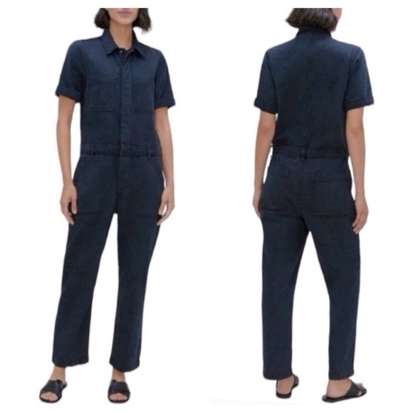 Everlane Supersoft Denim Coverall - Picture 1 of 6